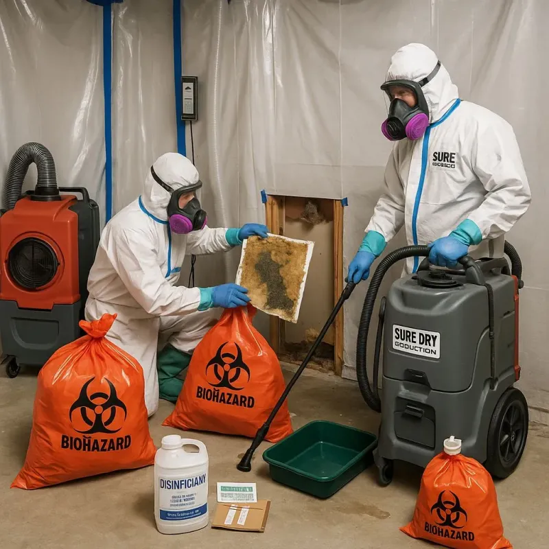 Contaminated Water Handling Protocols process in Pleasant Hill, CA