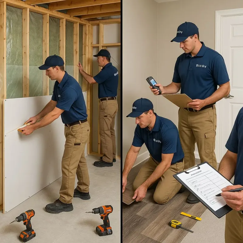 Repairs and Reconstruction process in Pleasant Hill, CA