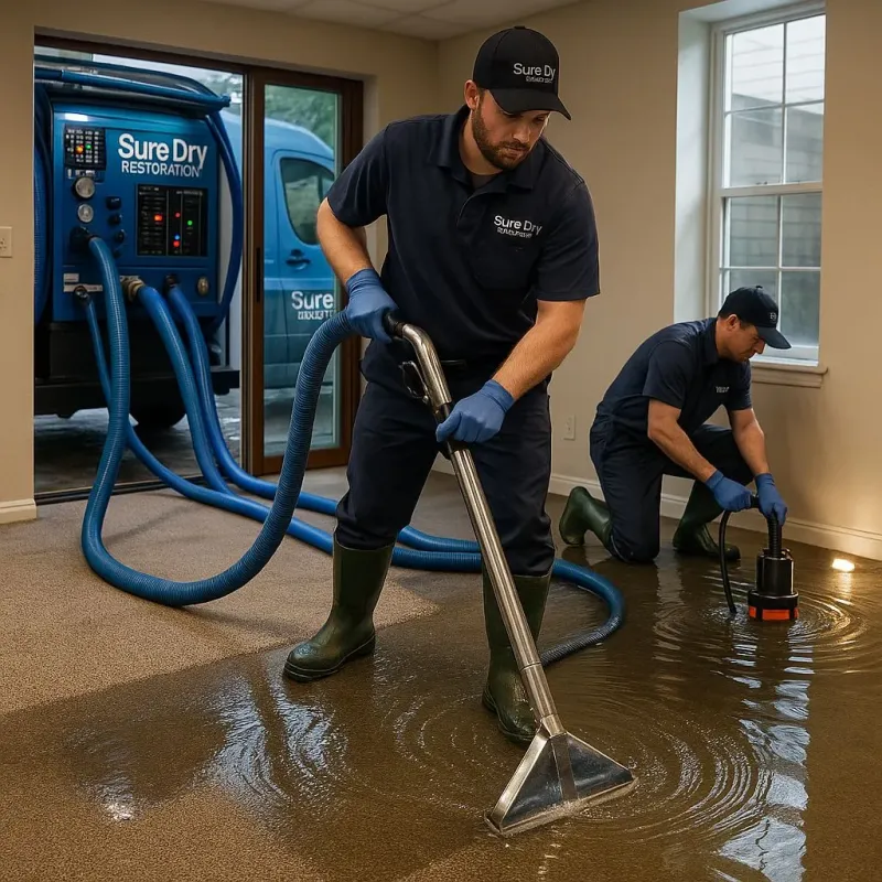 Water Extraction and Removal process in Pleasant Hill, CA